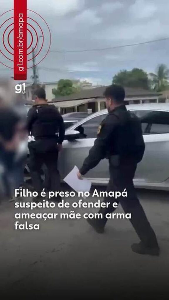 Homem é preso suspeito de violência psicológica contra a própria mãe