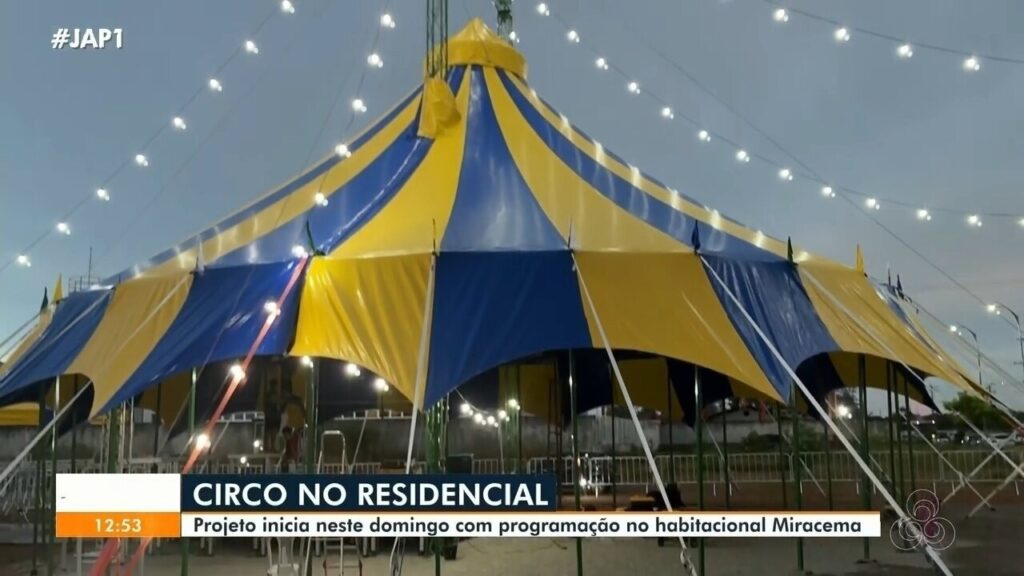 Circo no Residencial Macapá: Espetáculos gratuitos começam domingo