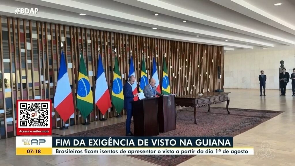 Por que a Guiana Francesa exigia visto de brasileiros?