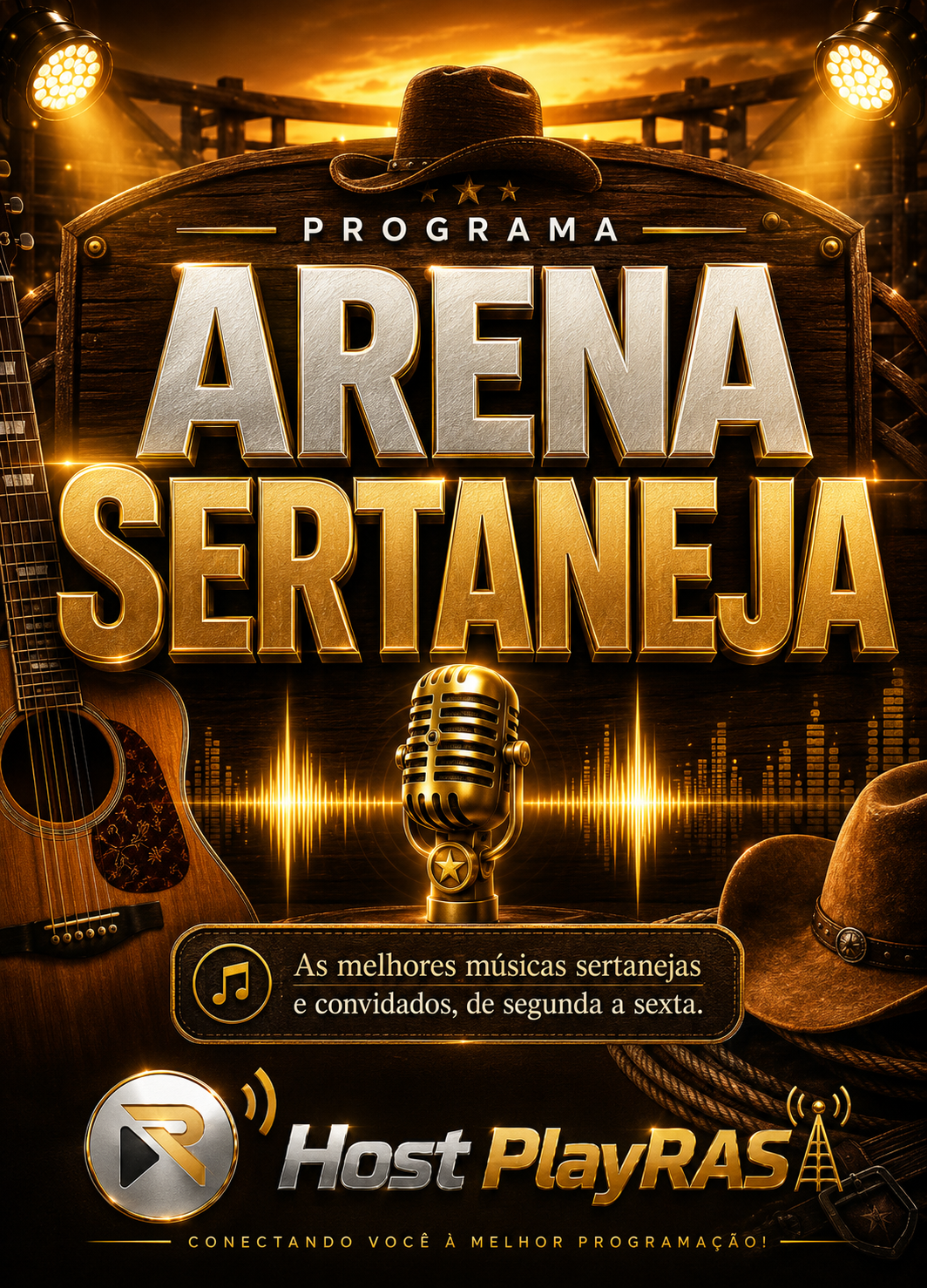 ARENA SERTANEJA - SEGUNDA A SEXTA