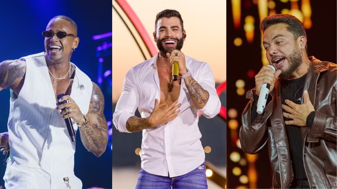 Léo Santana, Gusttavo Lima e Wesley Safadão são atrações na Expofeira