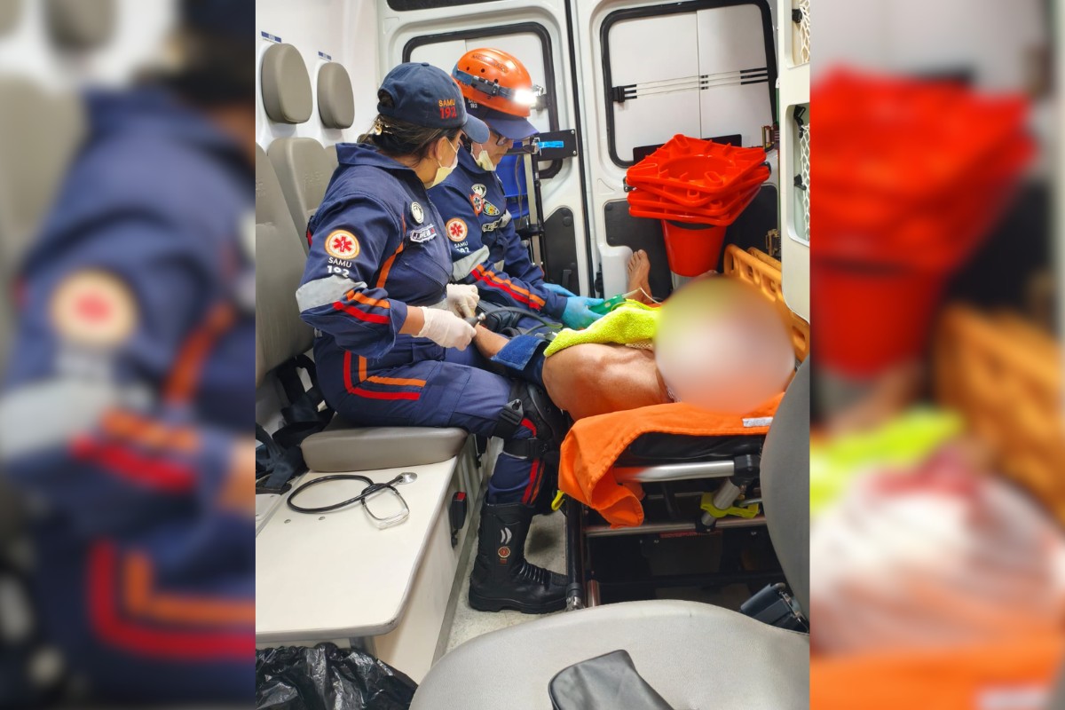 Homem tem rosto dilacerado em ataque de cachorro em Aquidauana